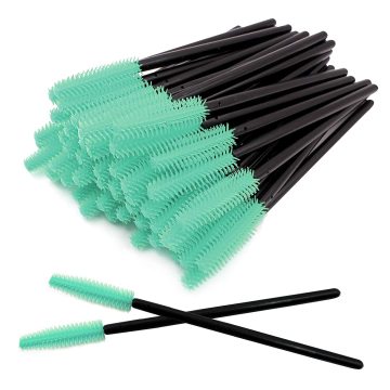 Disposable Silicone Eyelash Mascara Applicator Wands Brushes