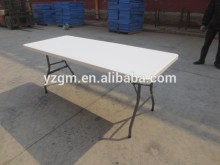 Hot sales 180cm HDPE outdoor table ,rectangle plasitc table