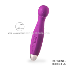 Online hot sex av massager, fast rechargeable magic wand massager from oem sex toys factory