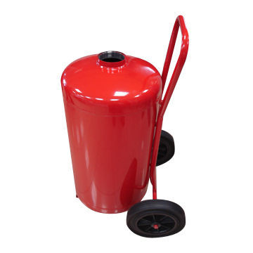 Trolley fire extinguisher, ABC or foam, water fire agent