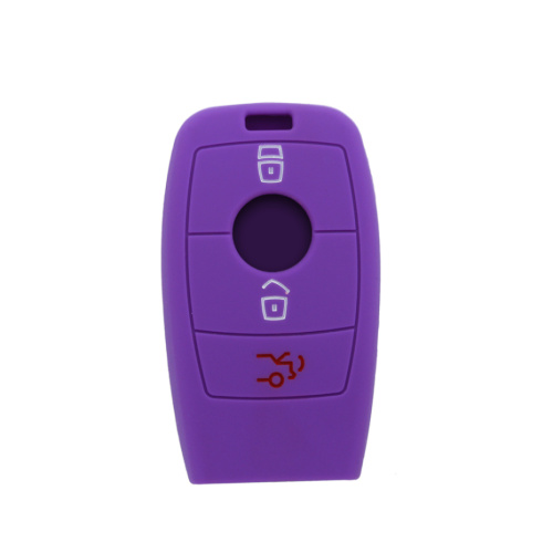 Silicone car key cover for mercedes-benz