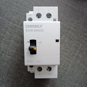 2P 25A home Manual Modular AC Contactor