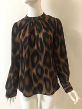 Polyester Leopard Printing Shirt