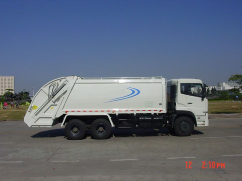 Dongfeng 6x4 compactor trash truck