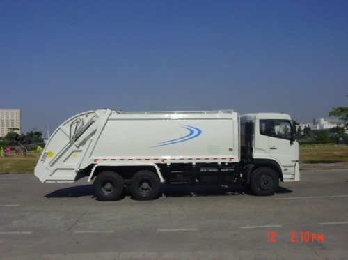 Dongfeng 6x4 compactor vuilniswagen