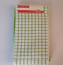 100% cotton wholesale checked kitchen towel