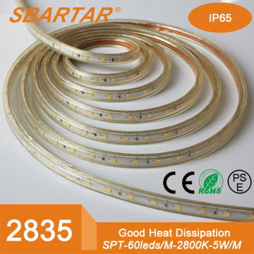 2835 Flexible LED light bar, led Soft strip light, ip65 led bandable bar