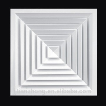 Square aluminum air diffuser/ air diffuser/air conditioning diffuser