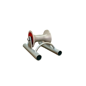 Cable ground linear pulley (steel pipe frame)