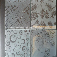 low iron acid tempered glass