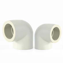 PPH Pipe Fitting 90 Degree Butt Weld Elbow