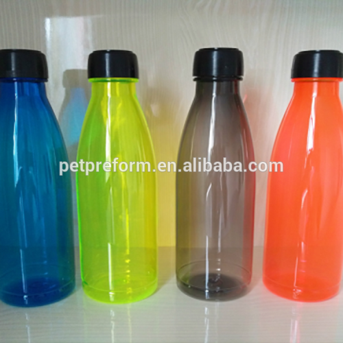 Factory plastic sport water bottle caps and AC plastic drinking water bottle