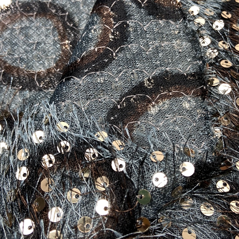 Sequin Embroidery Fabric