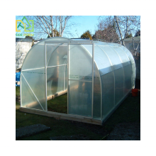 Backyard Tunnel Greenhouse for an Excellent Vegetable Growing Environment