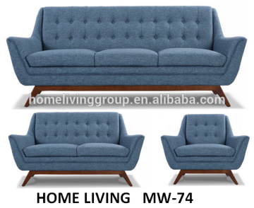 Home furniture living room leisure fabric sofa