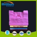 Factory Customized PE T-Shirt Shopping Gusset Packaging Bag