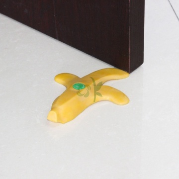 High Quality Banana Shape Silicone Door Stopper