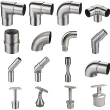 Stainless Steel Inox Handrail Fitting Factory for Staircase