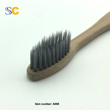 New Design 100% Bamboo Charcoal Toothbrush