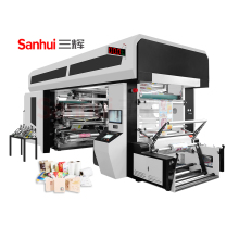 CI Flexo Printing Machine with 6 Colors for BOPP, CE Certified