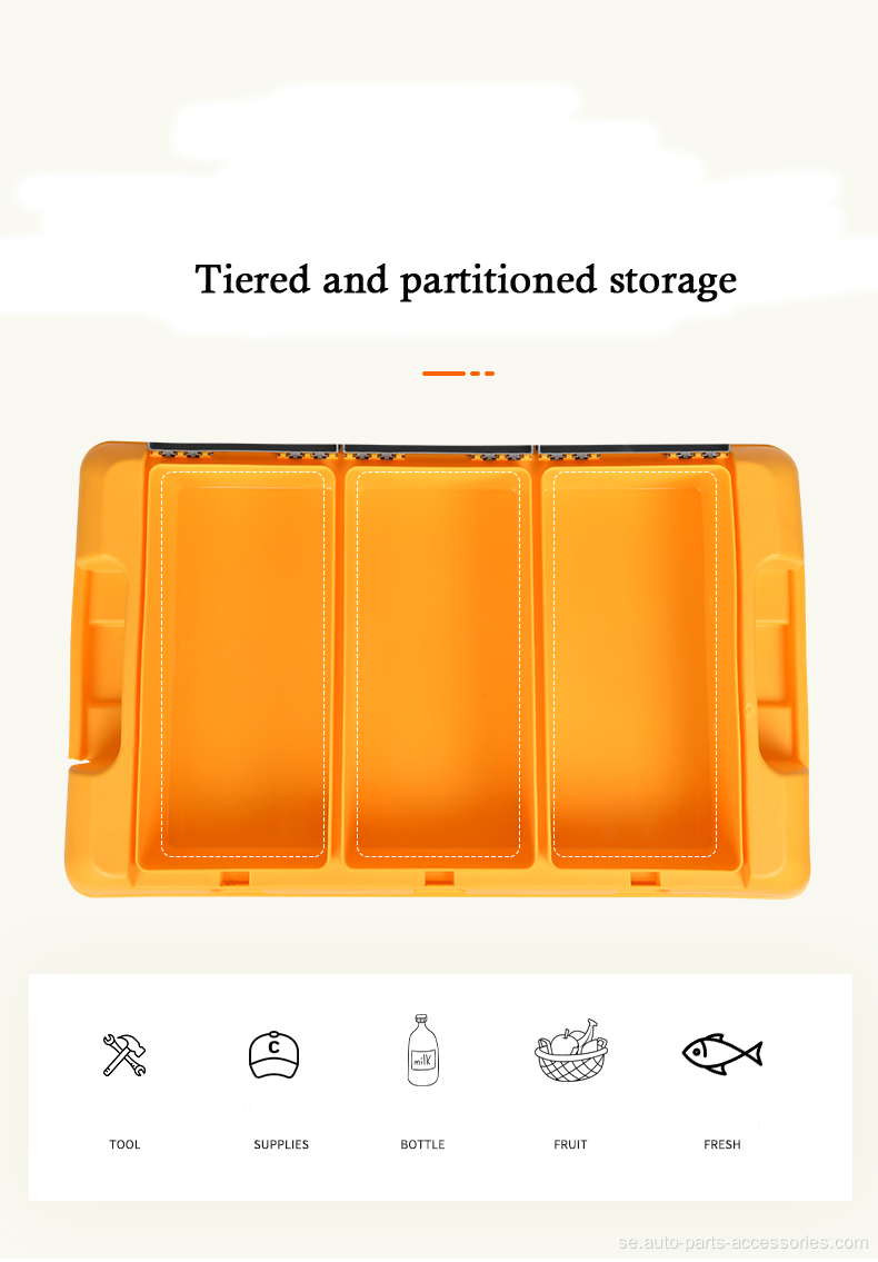 Compappible Storage FoldableCar Trunk Organizer