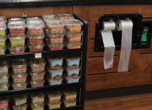 Plastic Freezer Bag for Supermarket