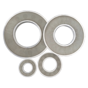 Edge packed metal filter disc Ring-edge filter disc Stainless steel micro round filter mesh