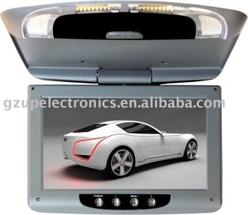 9 inch slim roof top LCD TFT monitor