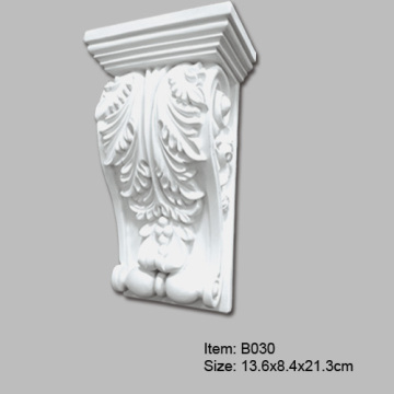 Architectural Polyurethane Edinburgh Corbels for Wall Decor