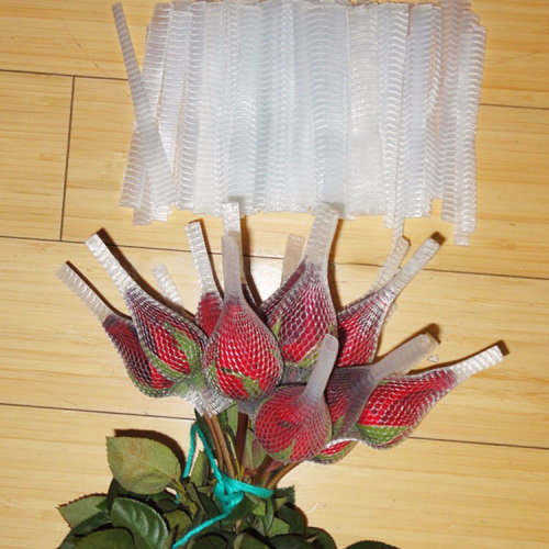 Extruded Protective Sleeve Netting Rose Protection Bud Net