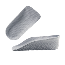 Shock-Absorbing Elastic Height Increasing Insoles for Shoes