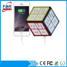 Custom Rubik PVC Power Bank 5000mAh for Mobile Phone, Logo Printing Shenzhen PVC Power Bank 5000mAh