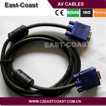 SVGA VGA M/M Male Monitor Video Connection Extension Cable