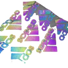 Iridescent Transfer Prints for Garments