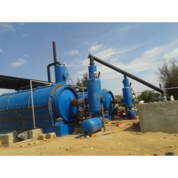 latest used tyre pyrolysis to oil machines