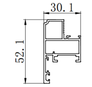 thermal break insulation sliding window extrusion mold