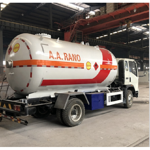 5000L SINOTRUK LPG Gas Tank Vehicles