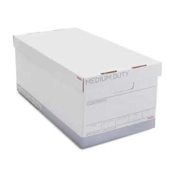 Sustainable 60% Recycled EZ Fold Corrugated File Box
