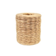 Paper Rope String Accept Customization Color Twisted Paper Rope for Gift Wrapping Crafting Packing Paper Bag
