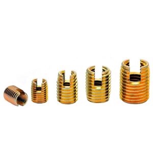 Brass insert nut stainless steel 304slot self tapping threaded insert