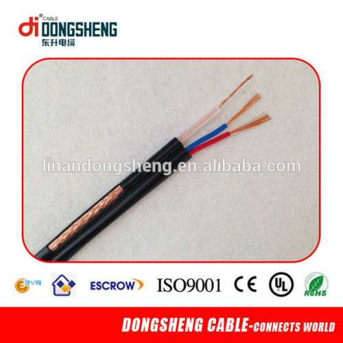 RG59 Coaxial Cable with Two power cable