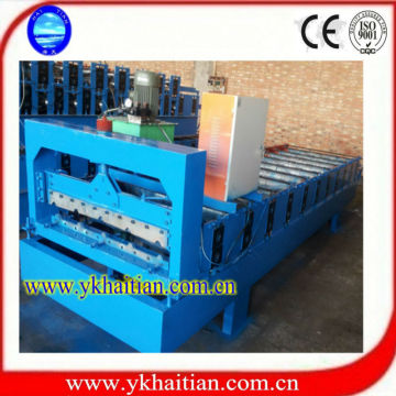 Material Steel Single Layer Roof Sheet Machine