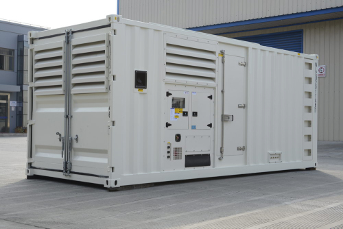 Container dieselgenerator som drivs av Perkins Cummins Doosan Engine