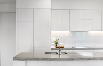 Matte Board Integrated Cabinet