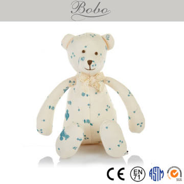 Stuffed Jersey Bears with Cute Prints Wholesale