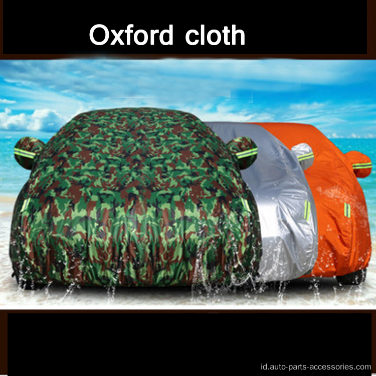 Harga bagus Oxford Cloth Rain Approof Car Cover Sunshade
