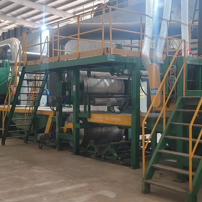 Rock Wool with Aluminum Foil Laminating Machine Rock Wool with Aluminum Foil Laminating Machine