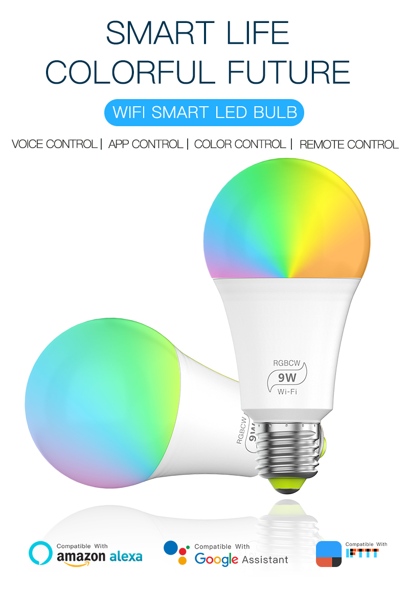 smart colorful bulb