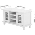 Storage TV Cabinet Miniature Mini Wooden Furniture
