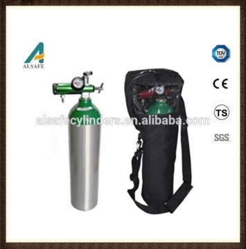 Aluminium oxygen cylinder China manufacturer direct sale aluminium oxygen cylinder